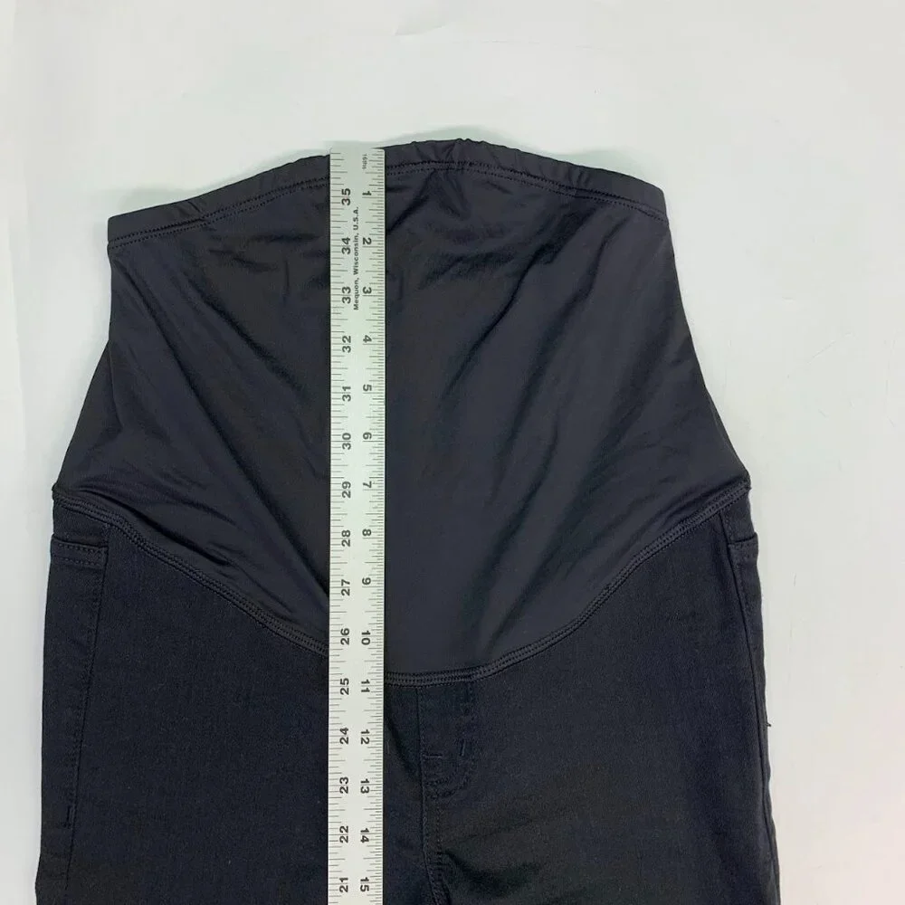 Madewell Women's Maternity Over-the-Belly Skinny Jeans in Lunar‎ Wash Size 25 - Picture 13 of 15